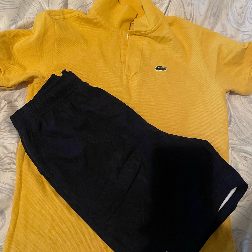 Boys Lacoste short set